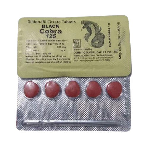 Black Cobra 125mg Tablets In Pakistan