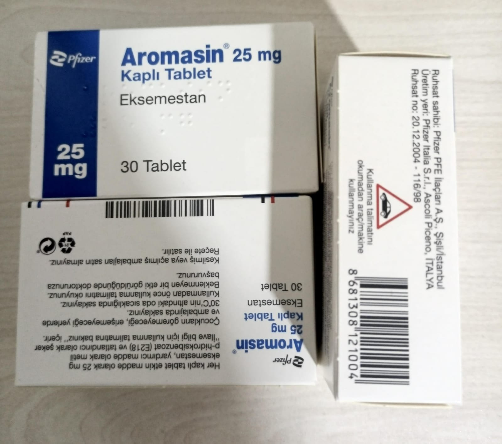 Aromasin Tablets 25mg In Pakistan thumbnail 2